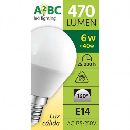 Ampoules LED 6W E27 (4200ºK)