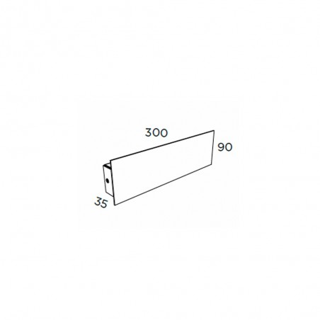 Applique de murale LED Suau (17W)