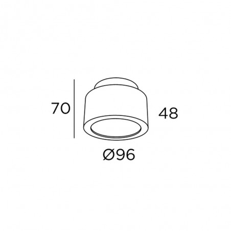 Flush Light LED Mini (8W)