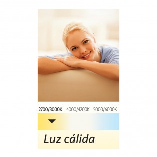 Bombilla A2BC LED C30 E14 6W - 3000ºK