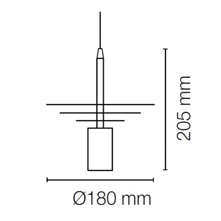 Lampe de suspension Former II