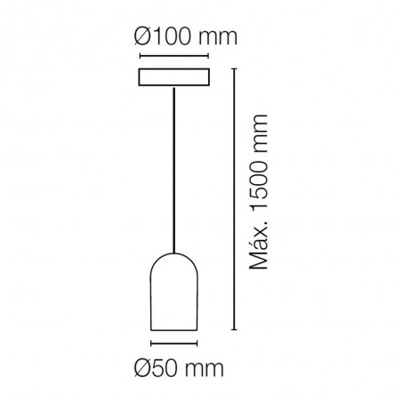 Lampe de suspension Quondam II
