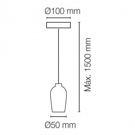 Lampe de plafond Podium II