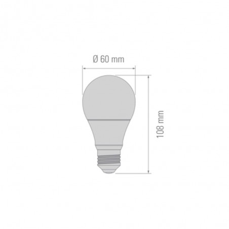 Ampoule LED Standard lumière froide (10W)