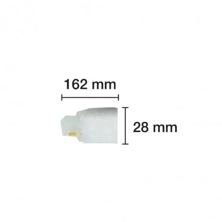 Bombilla PL LED 2 Pin G24 (10W)