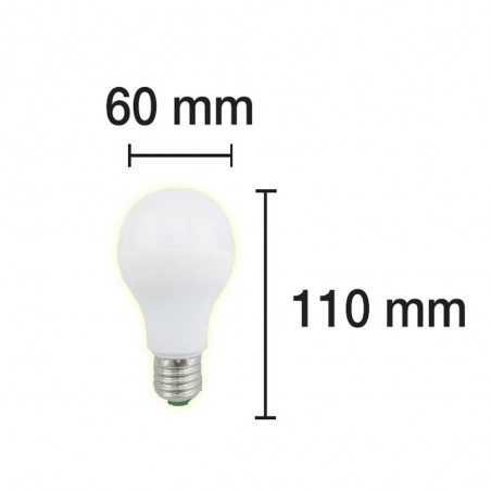 Bombilla LED Standard E27 Luz cálida (12W)