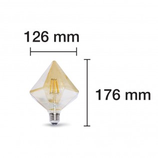 Bombilla LED Decorativa E27 (4W)
