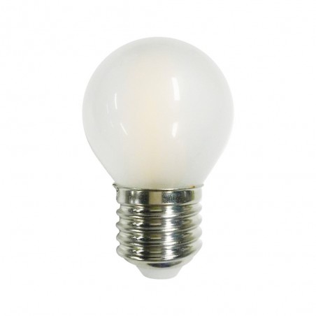 Bombilla LED Esférica Mate E27 (4W)