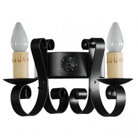 Applique rustique Candelabro 2 lumières