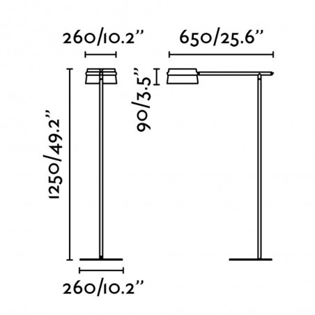 Lampadaire LED Loop (6W)