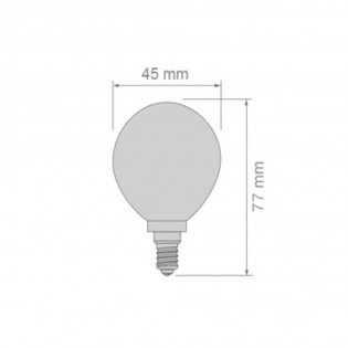 Bombilla LED Milky E14 (4.5W)
