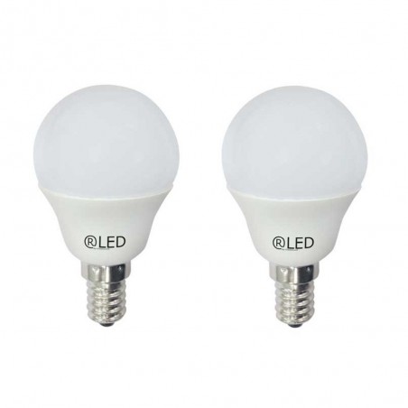 Pack 2 bombilla LED E14 (5.2W)