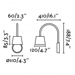 Applique LED Blome (3W)