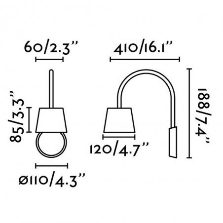 Applique LED Blome (3W)