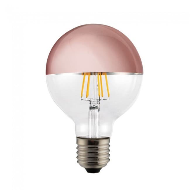Bombilla LED Decorativa Globo Espejo Cobre (6W) Bombilla LED Decorativa Globo Espejo Cobre (6W)