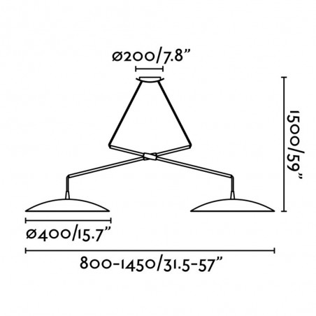 Lampe de plafond LED Slim (30W)