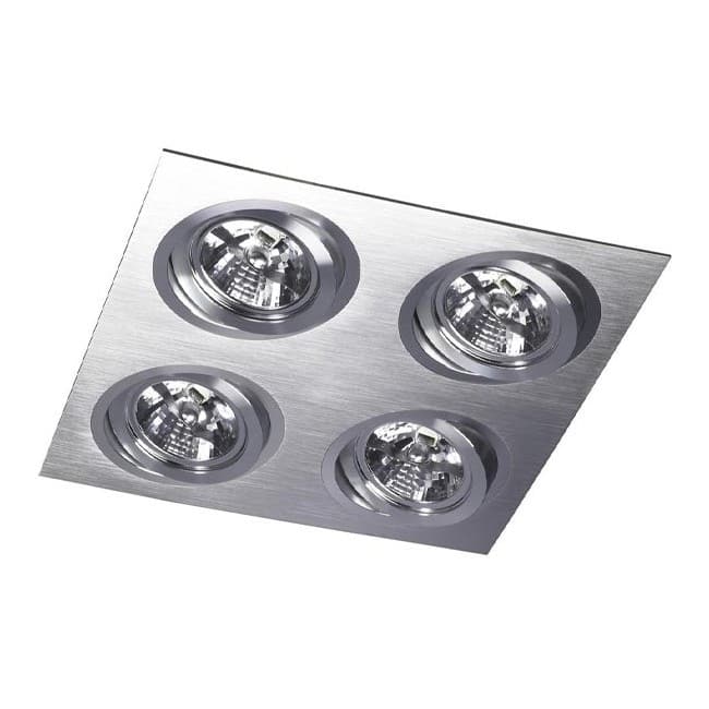 Kardan Helium Aluminium (4 lumières)