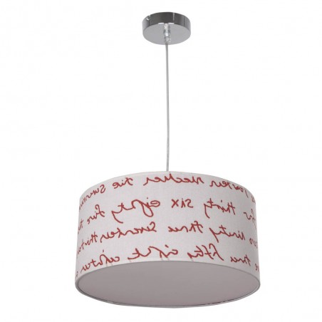 Plafonnier Letters