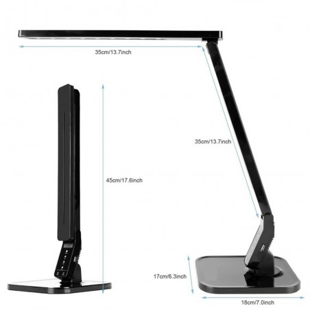 Lampe de bureau LED regulable Galaxy (8W)