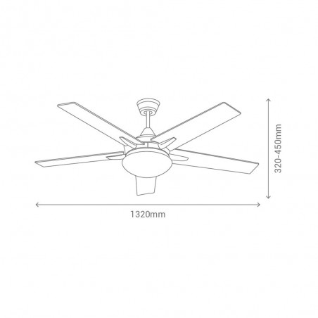 Ventilateur de plafond Plywood