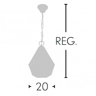 Lampe de suspension Osuna