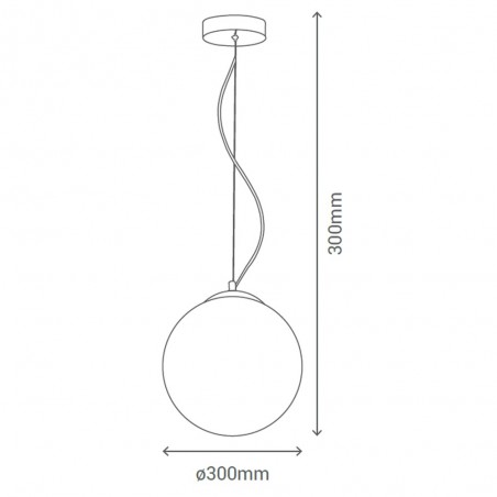 Lampe de suspension Stela