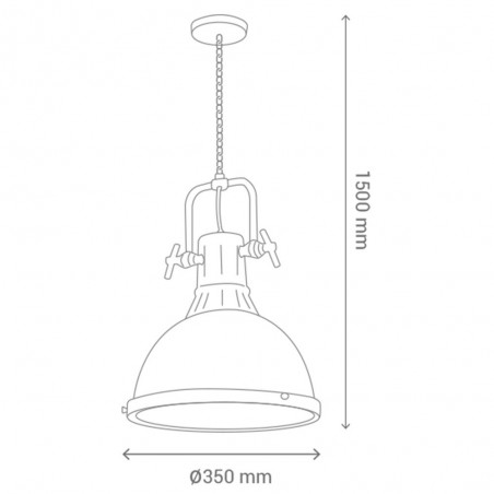 Lampe de suspension Antique