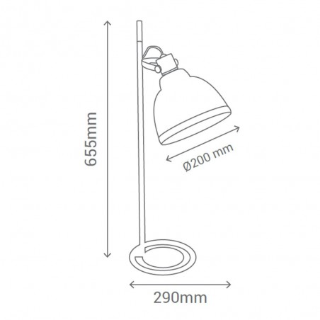 Lampe à poser Karloff