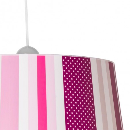 Lampe de suspension Lines Rosa