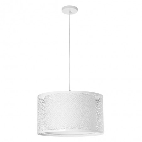 Lampe de suspension Circles blanche