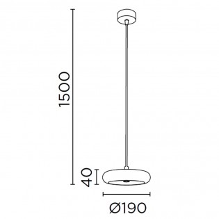 Plafonnier LED Boina (7.8W)