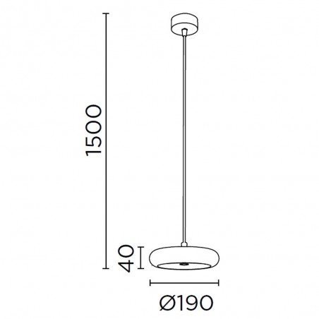 Plafonnier LED Boina (7.8W)