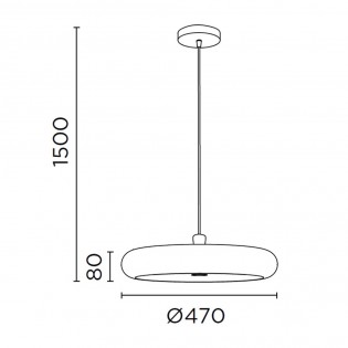 Lampe de suspension LED Boina (16.1W)