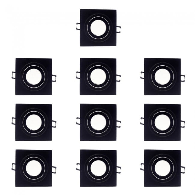 Pack 10 CLASSIC cuadrado negro Pack 10 CLASSIC cuadrado negro