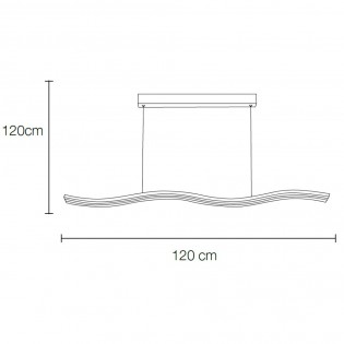 Plafonnier LED Martina (50W)