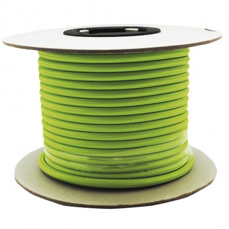 Enrouleur de câble tissu verte