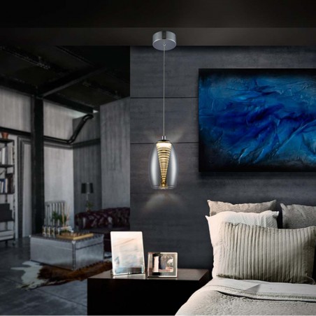Lámpara colgante LED Nebula