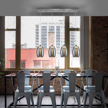 Regleta LED Nebula (4 luces)