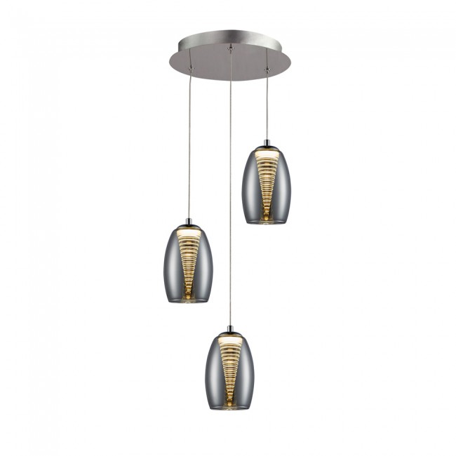Suspension Moderne Nebula 3 lumieres Suspension Moderne Nebula 3 lumieres