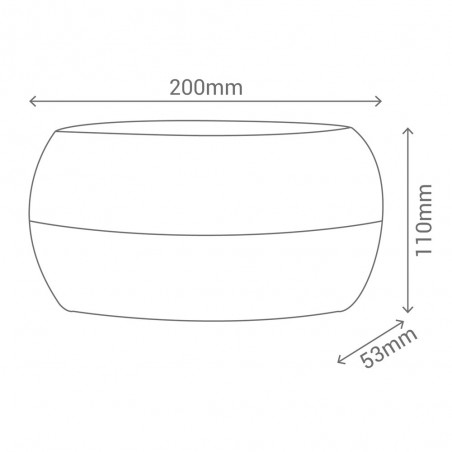 Aplique de exterior LED New Era (12W)