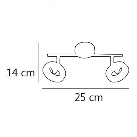 Regleta LED Natal (2 luces)