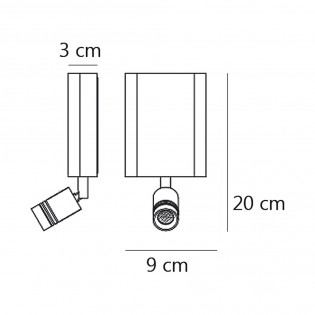 Aplique LED Hoste