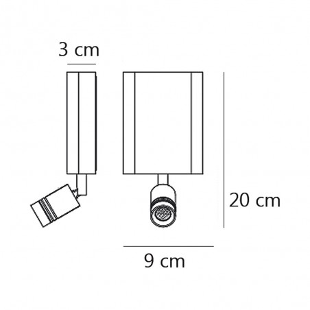 Aplique LED Hoste