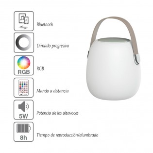 Lámpara portatil LED Take Me (3W)