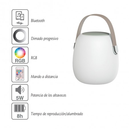 Lámpara portatil LED Take Me (3W)