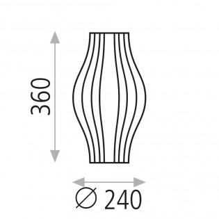 Lámpara de sobremesa LED Montu (15W)