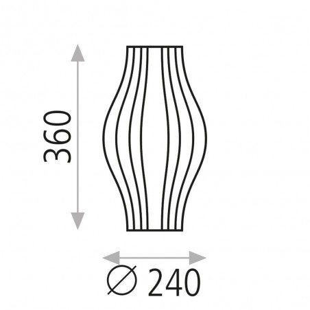 Lámpara de sobremesa LED Montu (15W)
