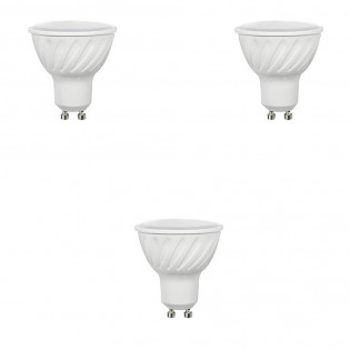 Pack 3 Bombillas LED GU10 6.2 W (Luz neutra)