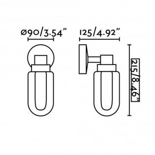 Aplique LED Brume (3W)