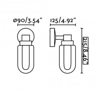 Aplique LED Brume (3W)